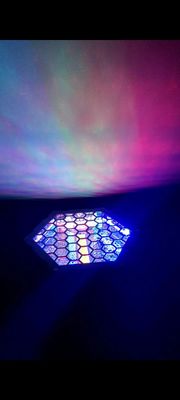 Rgb Strobe Matrix Led Retro luci lavare nettamente stroboscopio luce ausiliaria luce esagonale
