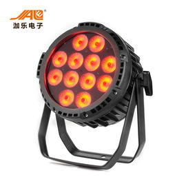 12PCS RGBWA + Istruzione Autodidattica attiva sana leggera par piana UV 85 di modo di controllo della batteria LED
