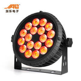 18x18w RGBWA 6 UV in 1 controllo leggero par piano di alta luminosità DMX del LED