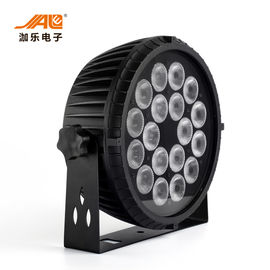 18x18w RGBWA 6 UV in 1 controllo leggero par piano di alta luminosità DMX del LED