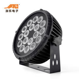 18x18w RGBWA 6 UV in 1 controllo leggero par piano di alta luminosità DMX del LED