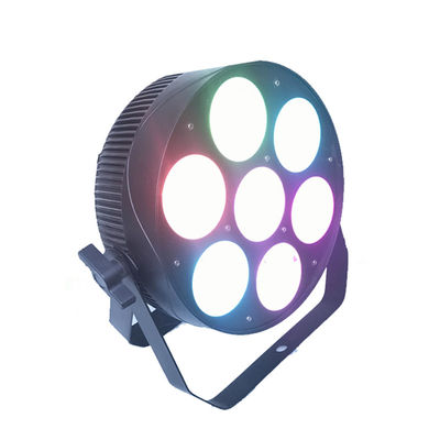 Alumlium DMX512 7PCS 30W 4 in 1 LED par può luci