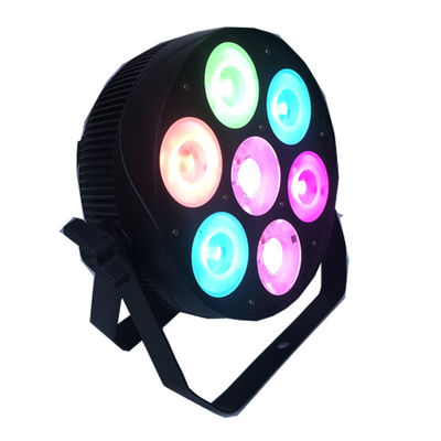 Alumlium DMX512 7PCS 30W 4 in 1 LED par può luci