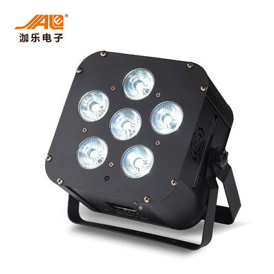 Batteria 6x18w Rgbwa 6 uv di Wifi in latte par senza fili di 1 LED per nozze