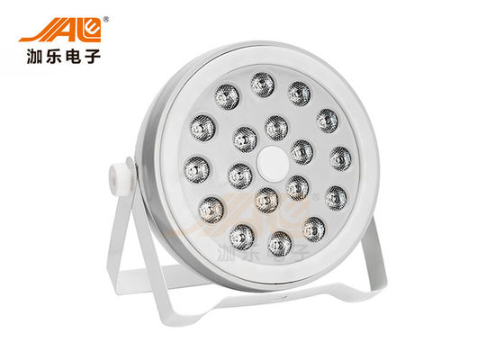 il canale 8 fase del DJ da 18 watt accende il RGB 3 in 1 parità piana del LED