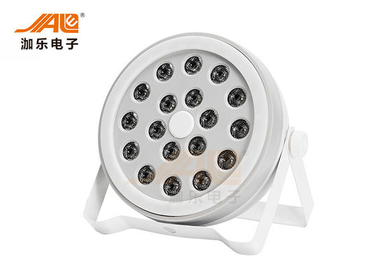 il canale 8 fase del DJ da 18 watt accende il RGB 3 in 1 parità piana del LED
