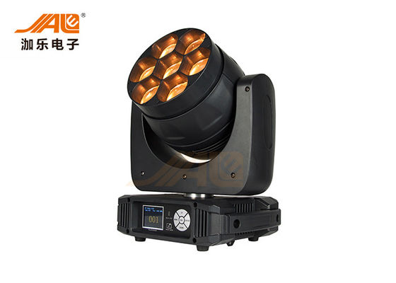 Lavaggio 7x40w LED Zoom Moving Light Lavaggio ad alta potenza Moving Head Light