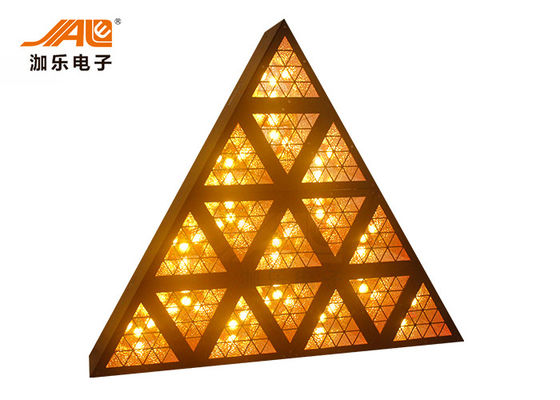 Luce della fase del DJ del triangolo