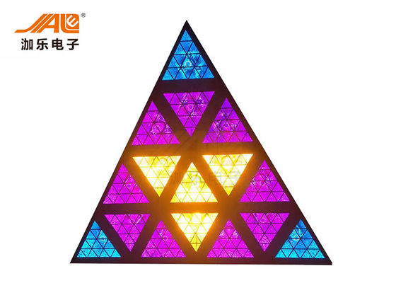 Luce della fase del DJ del triangolo