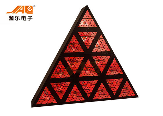 Luce della fase del DJ del triangolo