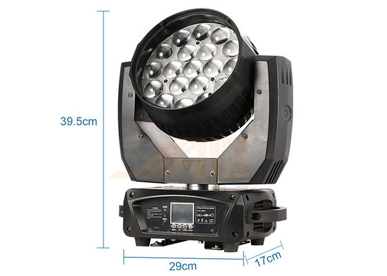 fascio capo 4 dello zoom commovente di 19x15W LED alle luci di 1 discoteca