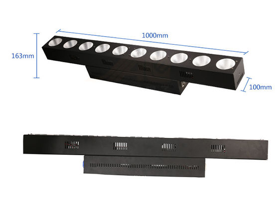 8 luce della rondella della parete di RGB LED della PANNOCCHIA dei canali 10x10W per la fase