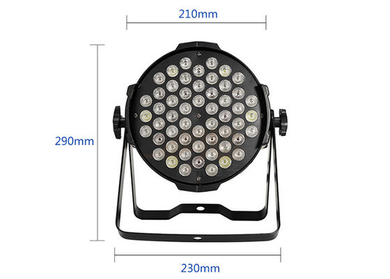 54x3w RGBW 3 IN 1 latta par del LED accende l'attenuazione elettronica di 100%
