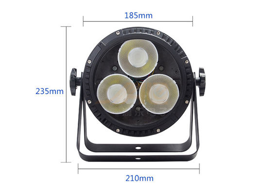 lampada par di manifestazione variopinta leggera par impermeabile bianca di 5600K 3x50w LED