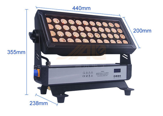 440W luce par all'aperto 44PCS LED Mini Wall Mount Washing Machine