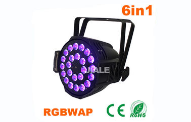 La parità del principale 1 LED può luci che 24pcs UV ha condotto la lampada 6 in 1 illuminazione di manifestazione della fase per il CE dello studio & l'illuminazione di RoHS