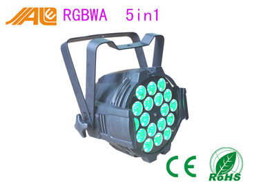 18 la parità di x 15w LED può accendere RGBWA 5 in 1 luce principale/DJ di parità 64 mette in scena il controllo delle luci DMX 512