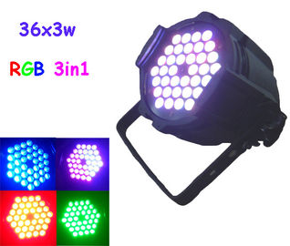 36pcs 3w Rgb 3 in 1 parità del LED può luci DJ/lampade night-club/della discoteca LED