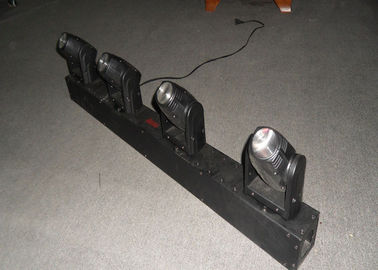 Luce del lavaggio del carrello del fascio LED di 4 teste per il club della discoteca e le nozze 6Ch/17CH