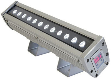 IP65 impermeabilizzano 12 la luce DMX512 3Ch/6CH della fase all'aperto del lavaggio della parete di x 8w RGBW LED