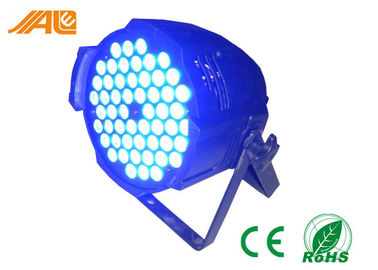 L'alta parità del lume 54PCS 3W LED può parità 64 delle luci il colore multi d'accensione che DJ mette in scena il controllo leggero CE&RoHS di 162W DMX 512 la lampada