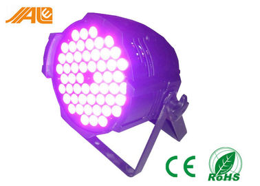 L'alta parità del lume 54PCS 3W LED può parità 64 delle luci il colore multi d'accensione che DJ mette in scena il controllo leggero CE&RoHS di 162W DMX 512 la lampada
