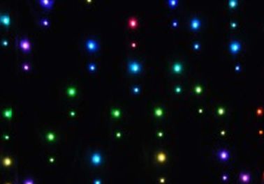Panno all'ingrosso della tenda della stella del LED che accende RGB per la decorazione della fase di evento o di nozze