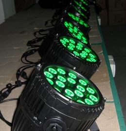 Illuminazione professionale par all'aperto economizzatrice d'energia della fase della luce 18 x 10w RGBWA del LED