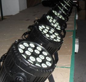 Illuminazione professionale par all'aperto economizzatrice d'energia della fase della luce 18 x 10w RGBWA del LED