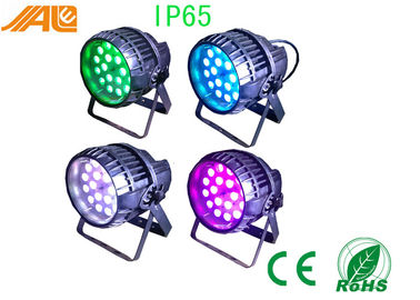 18 variopinti x 10w Rgbw 4 in 1 lampada par all'aperto del LED con illuminazione bianca verde blu rossa dello zoom