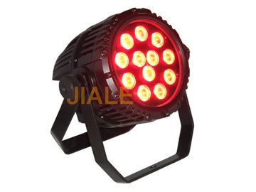 12 x 10w RGBWA 5 alle luci par all'aperto impermeabili di 1 LED con il materiale della lega di alluminio
