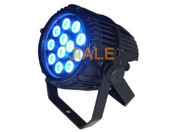 12 x 10w RGBWA 5 alle luci par all'aperto impermeabili di 1 LED con il materiale della lega di alluminio