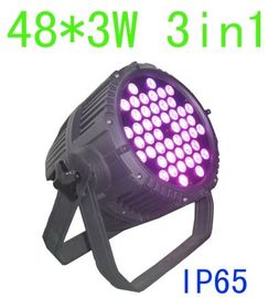 Parità all'aperto professionale 64 di illuminazione di colore di parità 48 la x 3w del LED la multi si accende per illuminazione di evento IP65 della festa nuziale