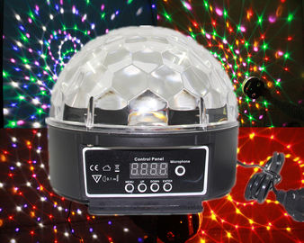 20W DMX ha condotto il CA magico di cristallo 110V - 250V della luce della fase della discoteca di effetto di Rgb della luce della palla