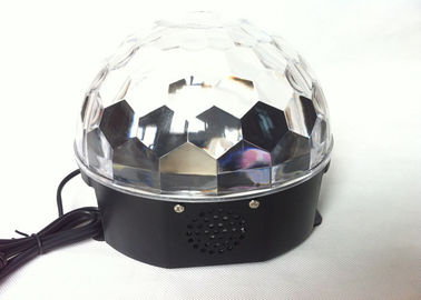 20W DMX ha condotto il CA magico di cristallo 110V - 250V della luce della fase della discoteca di effetto di Rgb della luce della palla