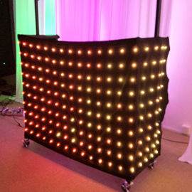 tenda variopinta di 2m x di 1 Rgb 3in1 LED video, tenda professionale della luce della decorazione LED