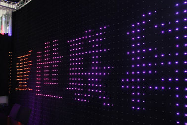 Panno a prova di fuoco Rgb 3 del velluto in 1 contesto principale della tenda di visione di animazione della fase dell'interno/all'aperto