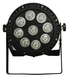 La parità principale impermeabile all'aperto di Ip65 9pcs 10w Rgbw 4in1 può 64 con sei effetti dell'arcobaleno