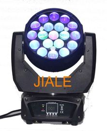 19 lo zoom principale Rgbw DJ di x 12w ha condotto la luce della fase/la luce lavaggio del carrello