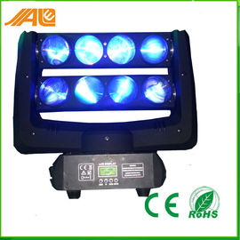 La fase 10w Rgbw ha condotto l'effetto leggero DMX 512 del fascio del carrello del ragno