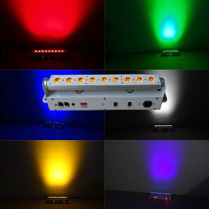 la parità principale a pile uv della luce della fase principale 6 In1 9x18w inscatola 6CH/10CH