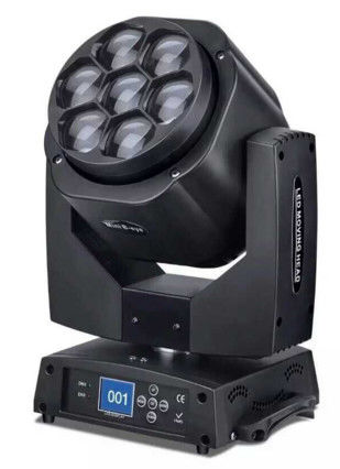 Il lavaggio Osram del fascio degli occhi 7 la X 15w Rgbw 4in1 dell'ape ha condotto il carrello delle luci di manifestazione della fase