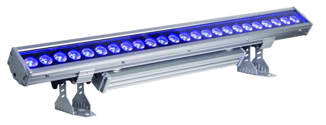 24 rondelle Antivari della parete di x 10w RGBW LED accendono il colore pieno 4IN1 per lo studio