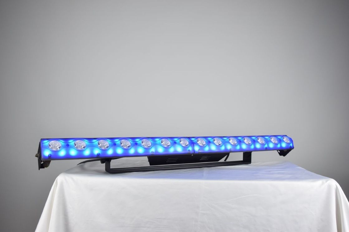 linea leggera luce del punto luminoso del fondo di nozze della rondella della parete di 14*3W RGB LED di contorno