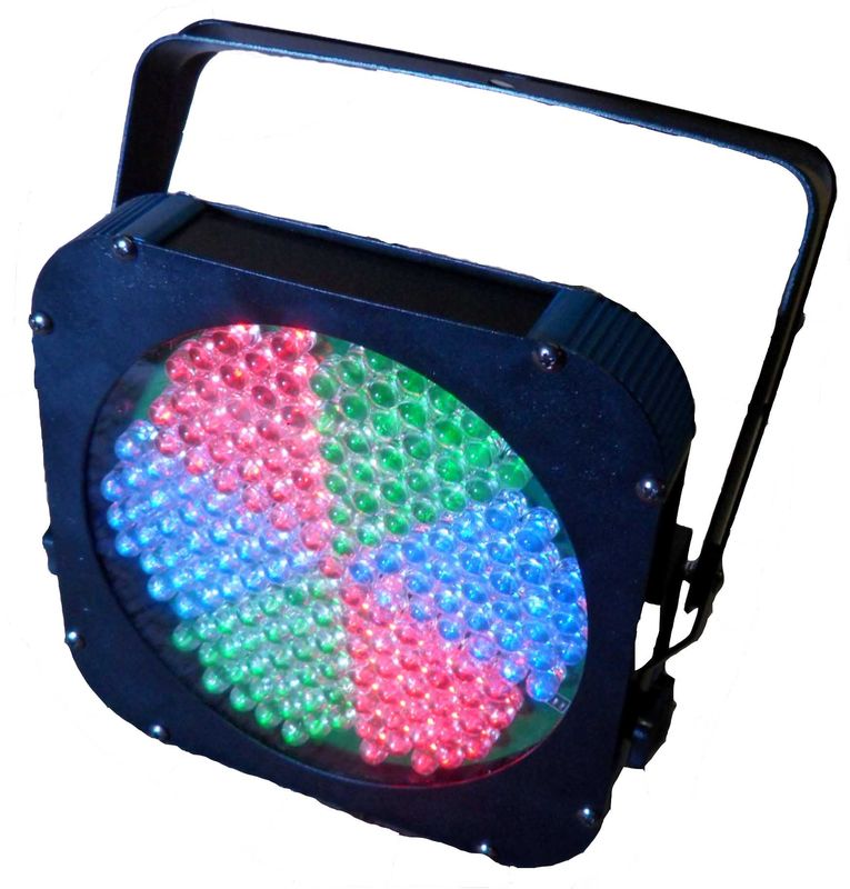 La parità piana verde blu rossa del LED può parità esile 64 delle luci DMX DJ per il concerto/teatro