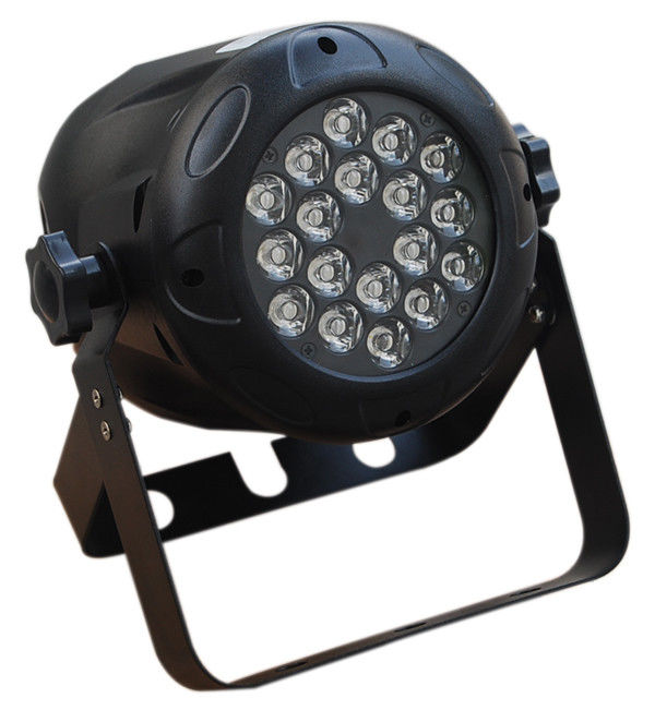 18 la plastica dell'interno di x 3w ha condotto la luce par DJ/luminosità delle lampade fase della discoteca l'alta
