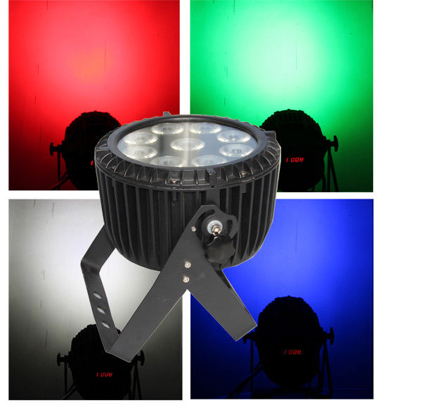 La parità principale impermeabile all'aperto di Ip65 9pcs 10w Rgbw 4in1 può 64 con sei effetti dell'arcobaleno