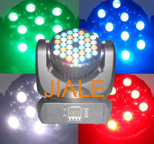 La fase principale del carrello del fascio di Sharpy accende 36 la x 3w Rgbw DMX512